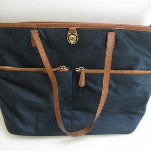 Michael By MK Tote Navy/Brown